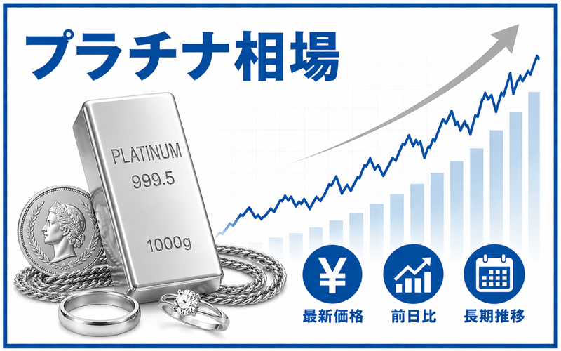 プラチナ買取価格の相場